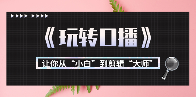 （202208240期）月营业额700万+大佬教您《玩转口播》让你从“小白”到剪辑“大师